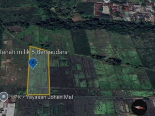 DIJUAL TANAH SAWAH STRATEGIS PINGGIR JALAN ASPAL