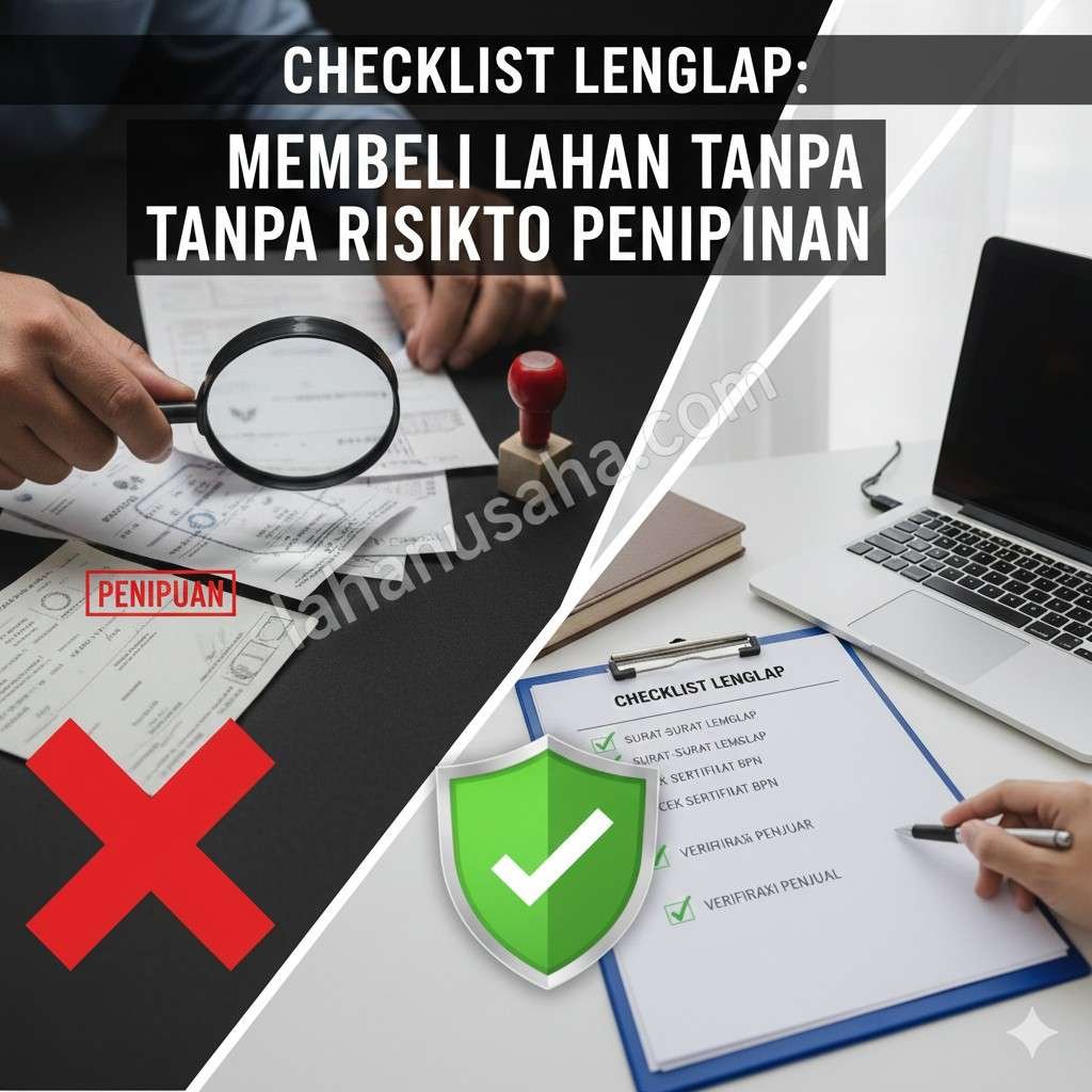 Checklist Lengkap: Membeli Lahan Tanpa Risiko Penipuan